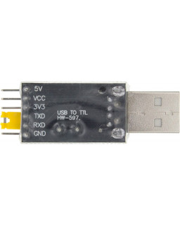 Конвертер USB->UART TTL 3.3V, 5V. CH340G