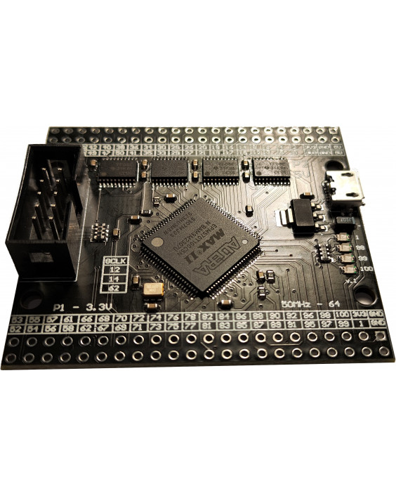 Плата Altera MAX II EPM570 CPLD з перетворювачем рівнів до 5В, Micro USB