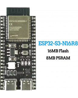 Плата ESP32-S3  ESP32-S3-WROOM1 N16R8 Type-C 16MB Flash 8M PSRAM