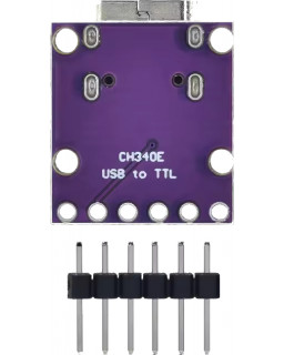 Конвертер USB Type C->UART TTL 3.3V, 5V. CH340N