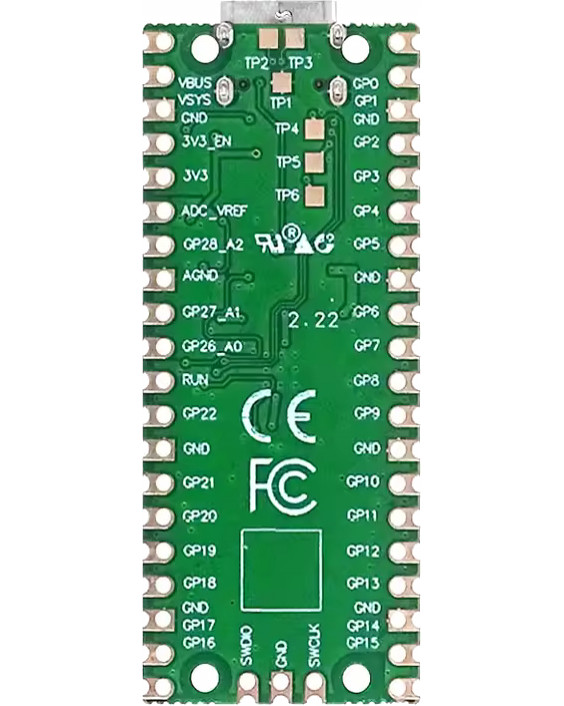Плата мікроконтролера RP2040-Pico 2Mb Flash
