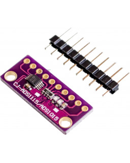 Плата АЦП ADS1115 I²C, 860SPS, 4 канали