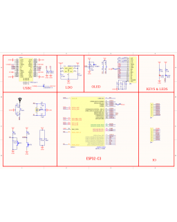 Плата ESP32-C3 OLED 0.96
