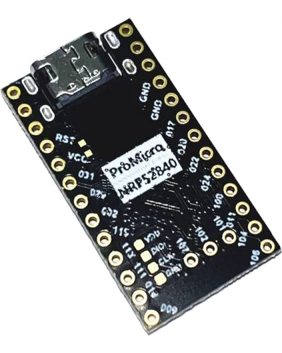 Плата мікроконтролера SuperMini (ProMicro) NRF52840 Bluetooth USB Type-C