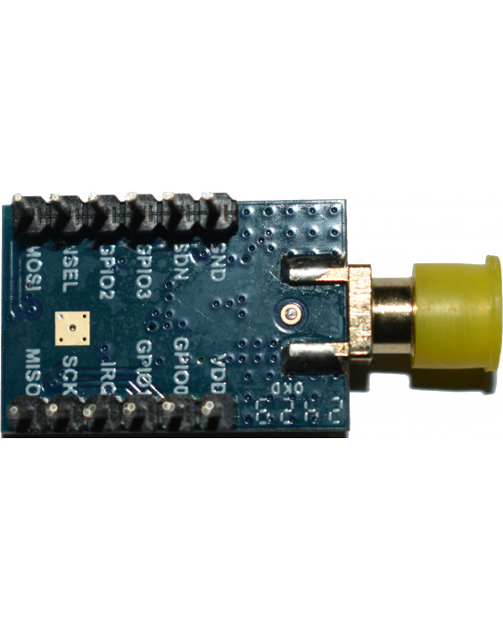 Бездротовий модуль 425-450 МГц AS10-M4463D-SMA SI4463 FSK/GFSK/4GFSK/OOK/MSK