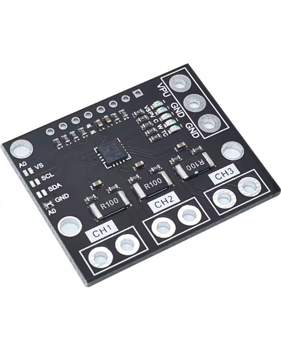 Датчик напруги і струму 3 канали I2C INA3221