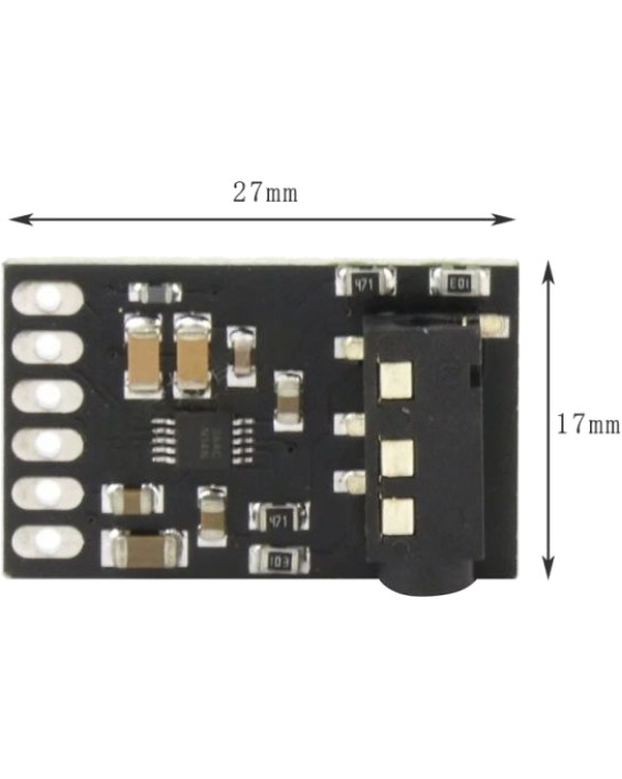 Стерео DAC I2S на базі CS4344