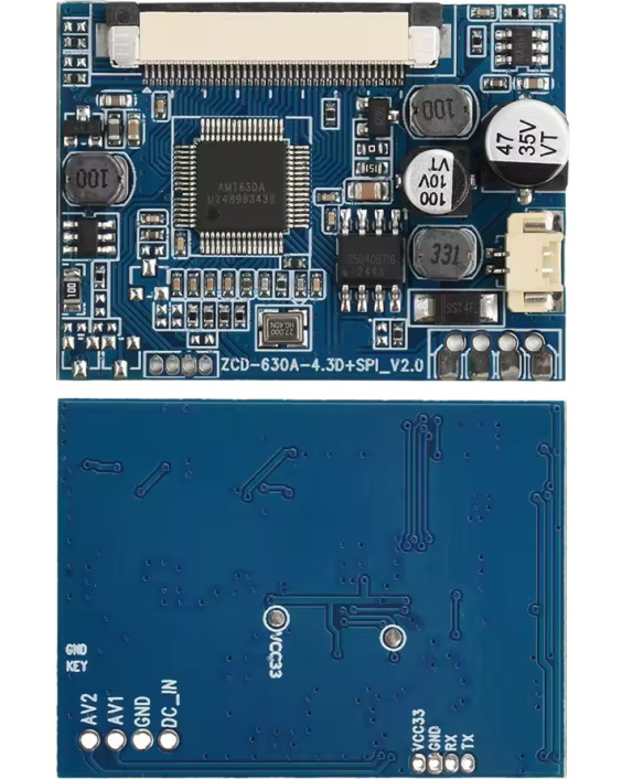 Модуль драйвер LCD-дисплея 4.3 дюйма 480x272