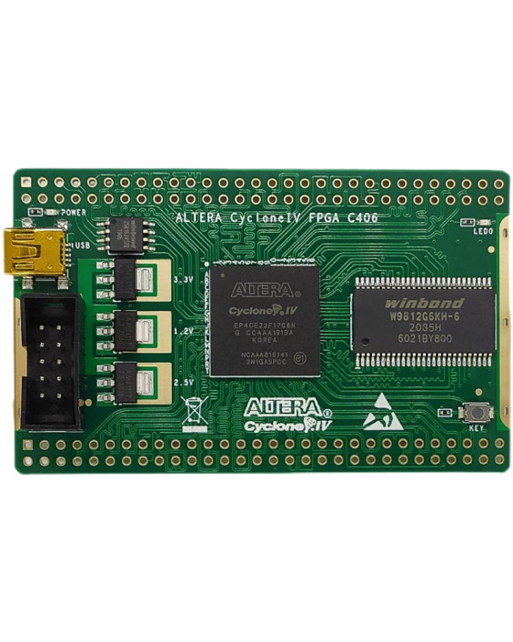 Плата FPGA Altera Cyclone IV EP4CE22F17C8 С406