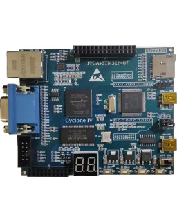 Плата FPGA Altera Cyclone IV EP4CE10+STM32F407 SDRAM ETree F02