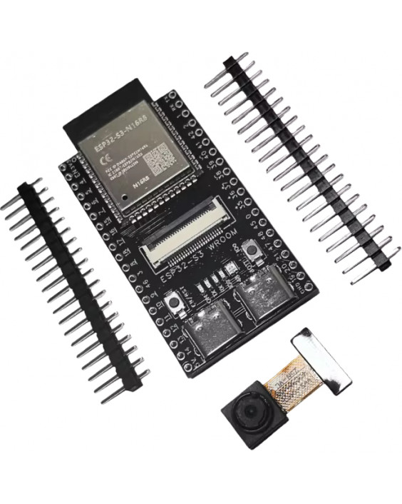 Плата ESP32-S3 CAM (N16R8) з камерою OV2640